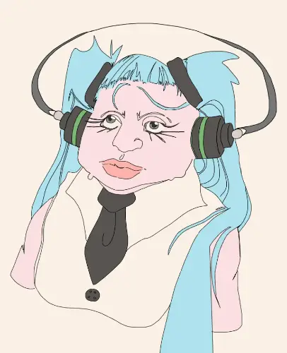 A sketch by Miku